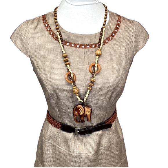 Ann Klein Fit And Flare Dress - Picture 3 of 9